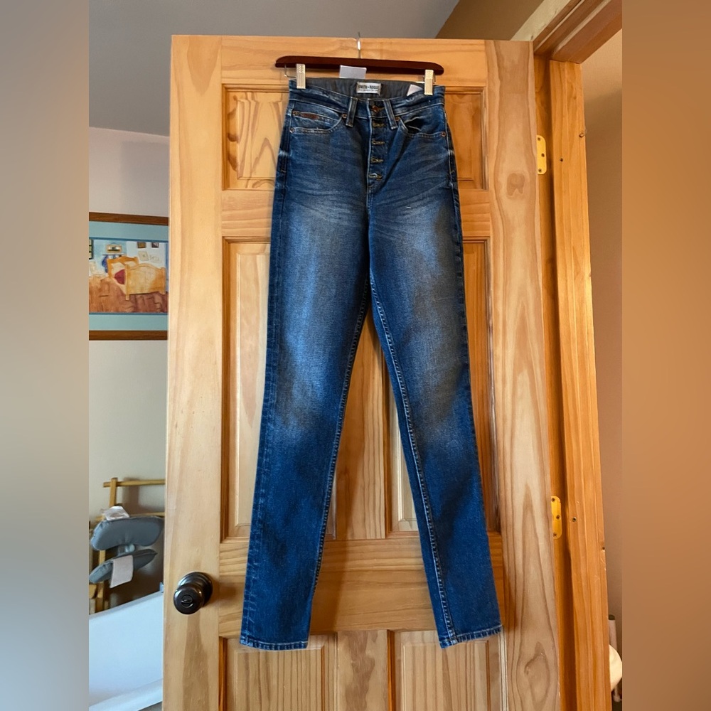 Classic High Rise Denim Jeans